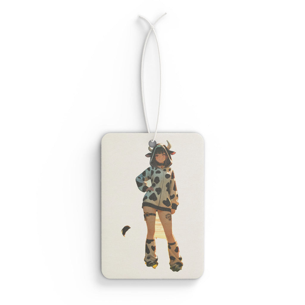 Blanc NIKKE Cow-Print Anime Car Air Freshener Pinup — Cow Girls Pt. 2