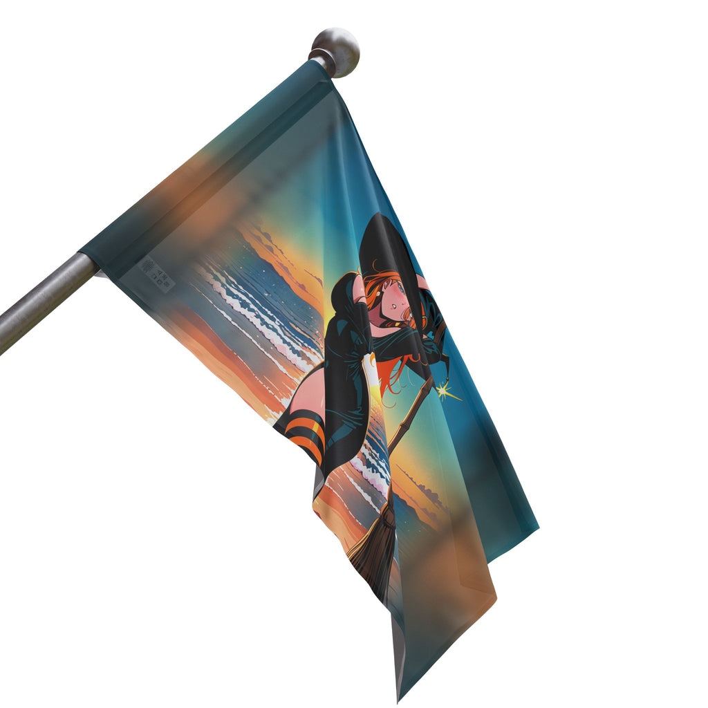 Kirara Hoshi JJK Spicy Anime Wall Flag Witch Beach — Beach Babes Pt. 6 (Spicy)