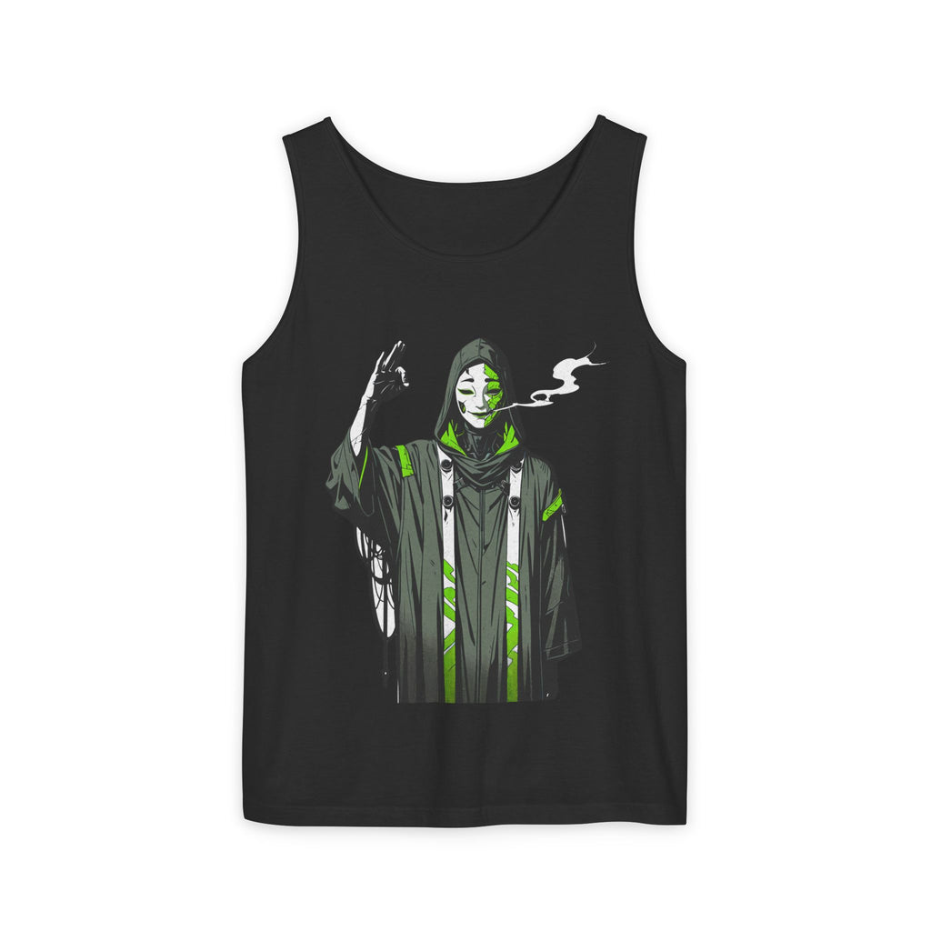 Anime Streetwear Tank Top | Serpent Shaman Spirit Caller Graphic