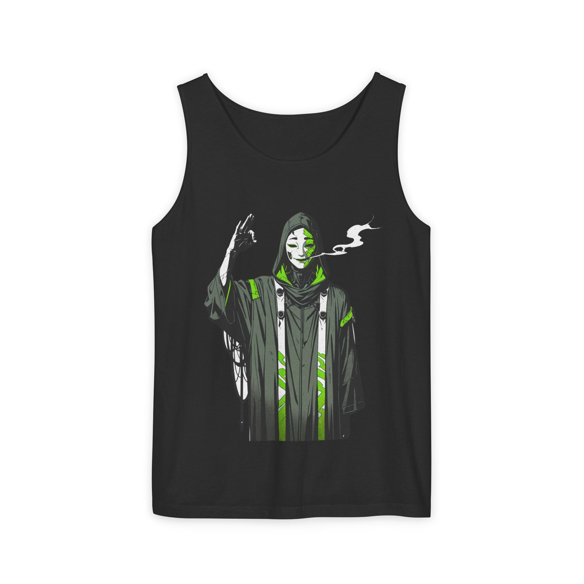 Anime Streetwear Tank Top | Serpent Shaman Spirit Caller Graphic