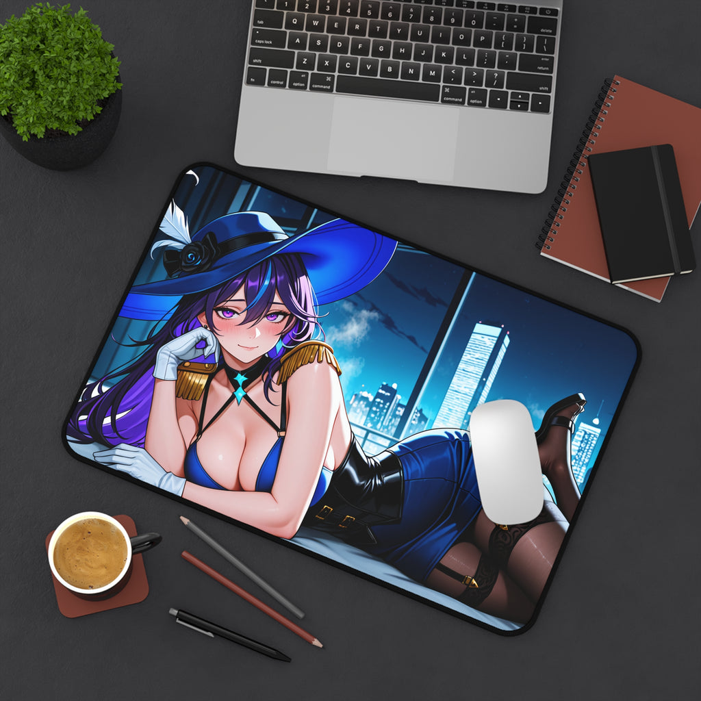 Clorinde Genshin Impact Anime Desk Mat Pinup | Beach Babes Pt. 4