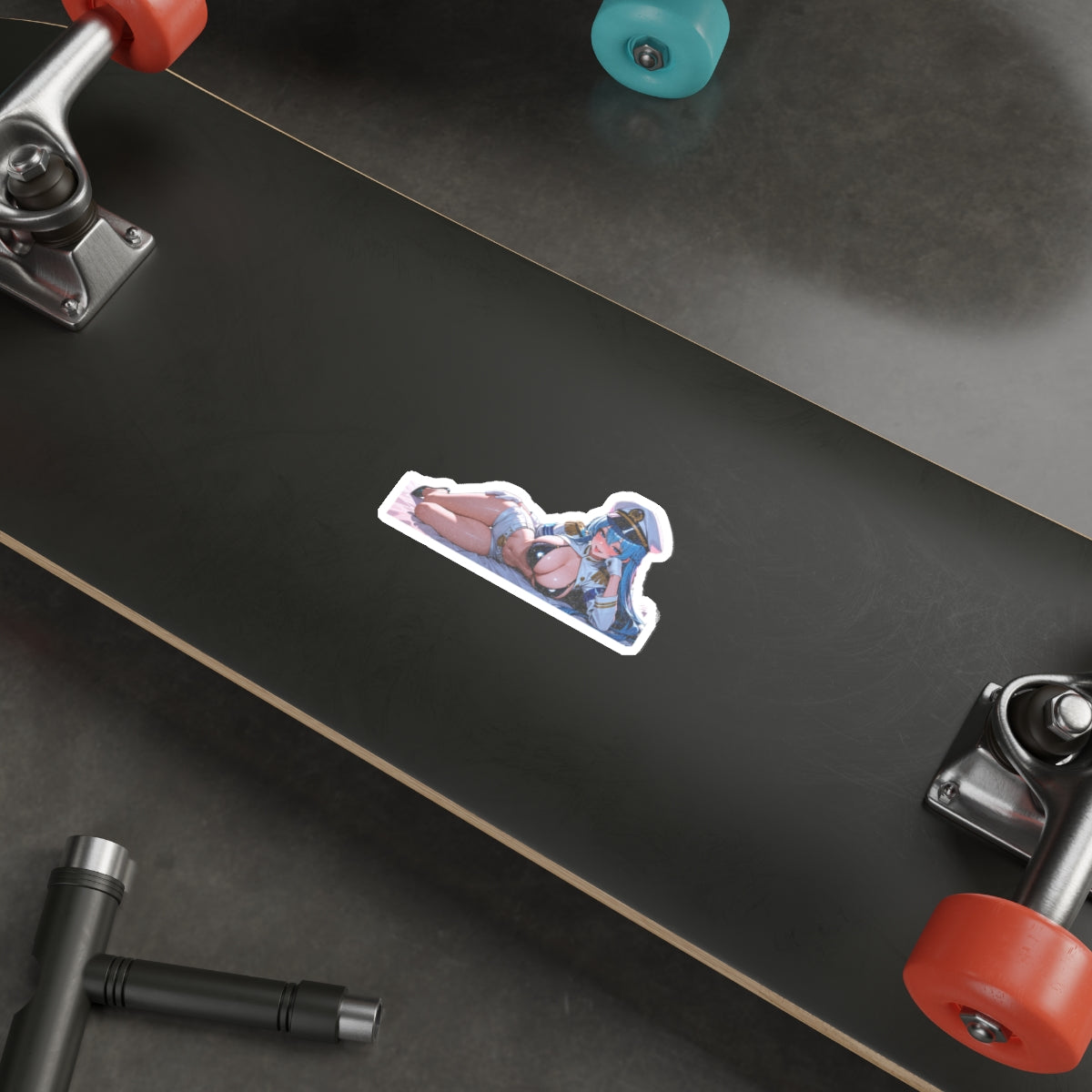 Helm NIKKE Spicy Anime Die-Cut Vinyl Sticker pinup — Boudoir Pt. 3 (Spicy)