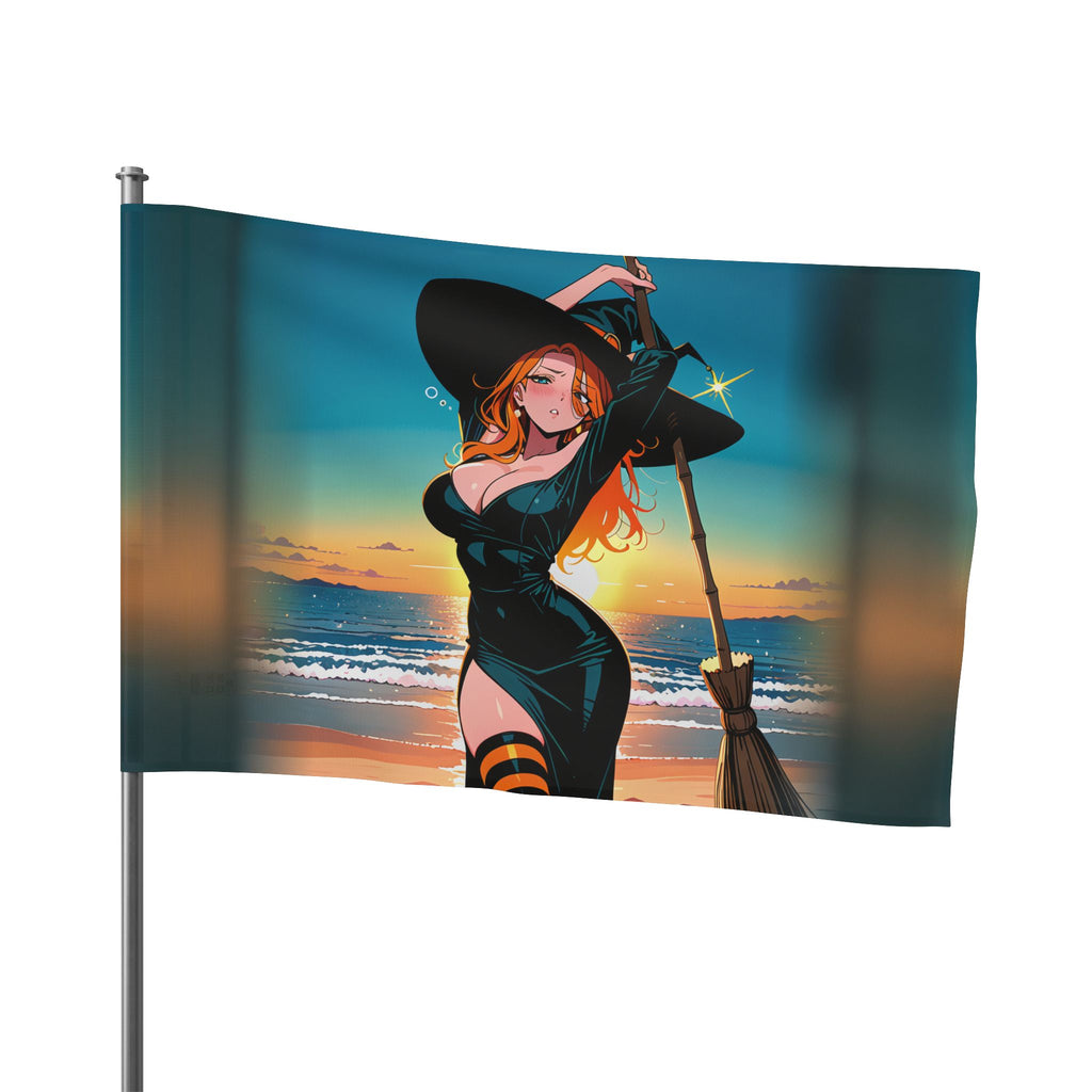 Kirara Hoshi JJK Spicy Anime Wall Flag Witch Beach — Beach Babes Pt. 6 (Spicy)