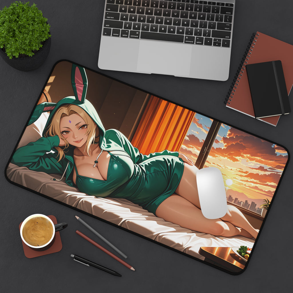 Tsunade Naruto Anime Desk Mat Pinup Breakfast Nook — Bunny Girls Pt. 6