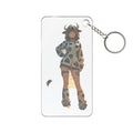 Blanc NIKKE Cow-Print Anime Keychain Charm Pinup Bag Charm — Cow Girls Pt. 2