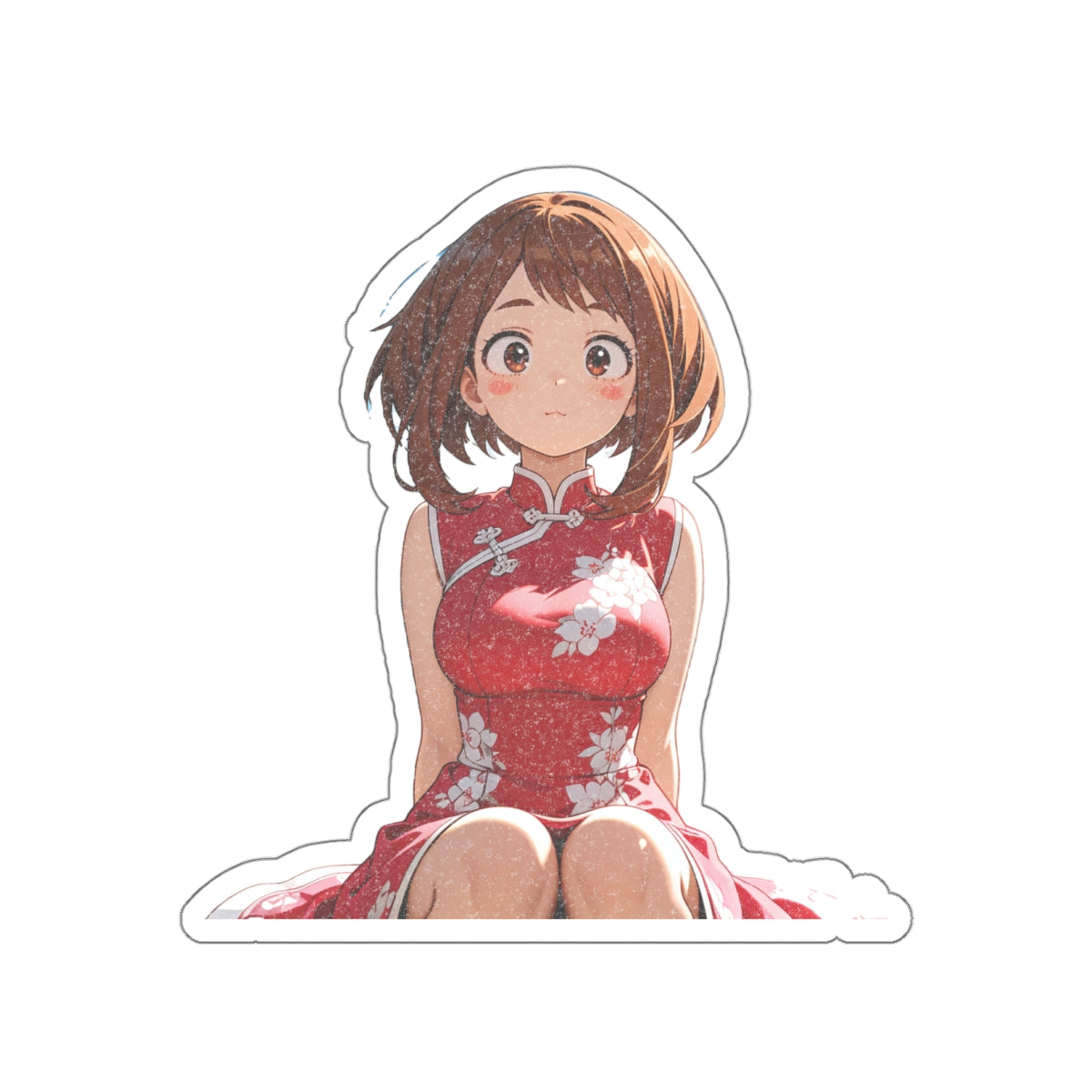 My Hero Academia Fan Art Die Cut Vinyl Sticker MHA Girls — The Spicy Den Pt. 5