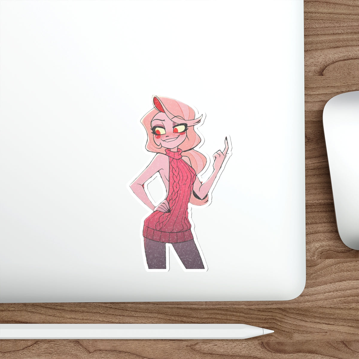 Charlie Morningstar Hazbin Hotel Anime Sticker | Spicy — Virgin Killer Pt. 2