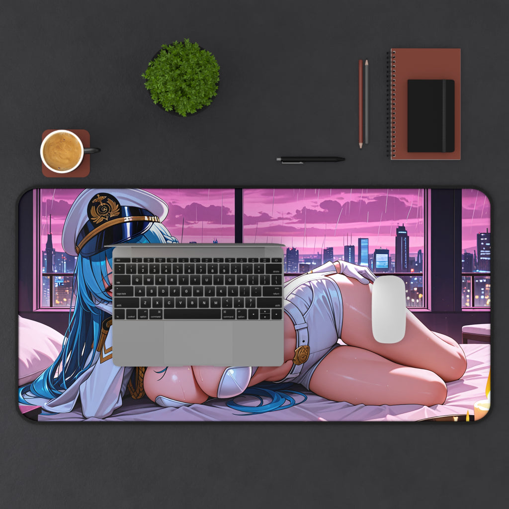 Helm NIKKE Anime Desk Mat Fan Art Pinup Gaming Pad — Boudoir Pt. 3
