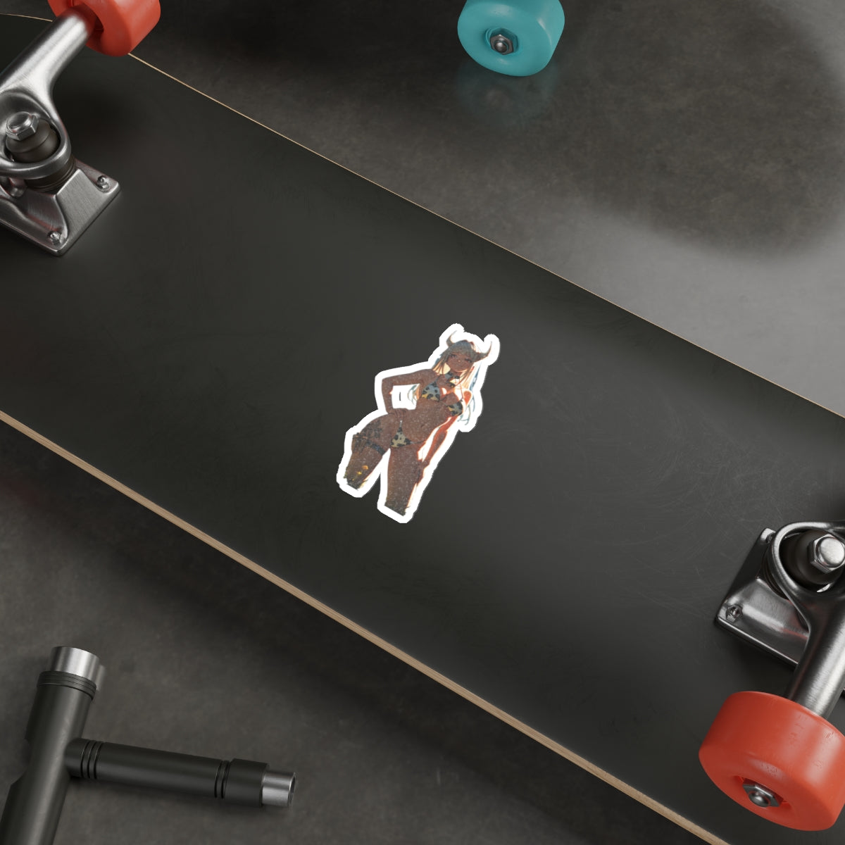 Blanc NIKKE Spicy Cow Girl Anime Die-Cut Vinyl Sticker Fan Art — Cow Girls Pt. 2