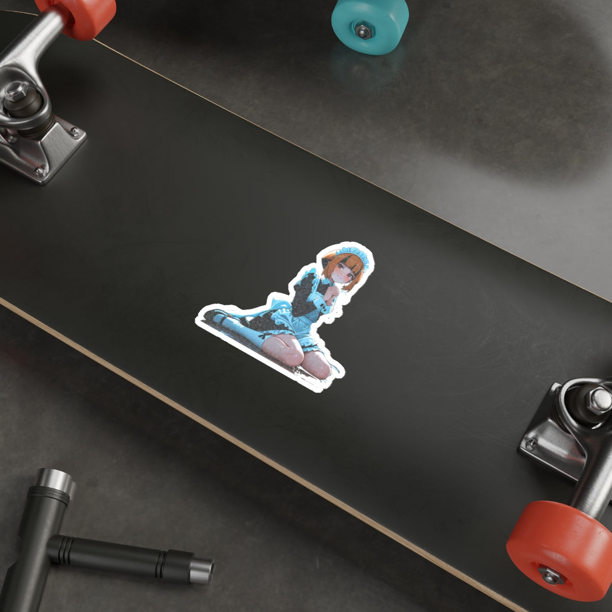 Gardenia Gym Leader Anime Die-Cut Vinyl Sticker Cute Fan Art Decal