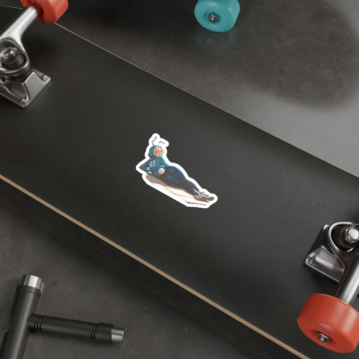 Tsunade Naruto Anime Pinup Die Cut Vinyl Sticker — Bunny Girls Pt. 5