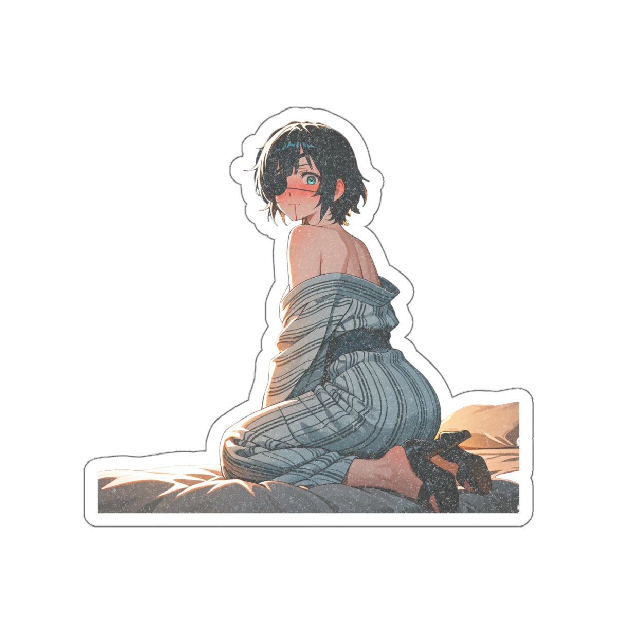 Himeno || Chainsaw Man · Onsen · Tube — Onsen Pt. 1 Anime Vinyl Sticker