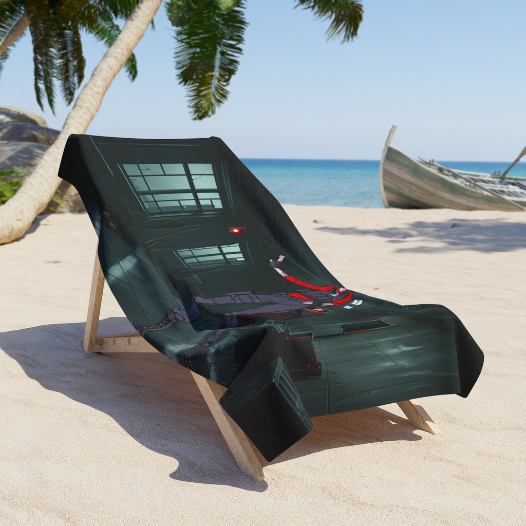 Modeus Helltaker Anime Beach Towel | Tactical Pinup Fan Art