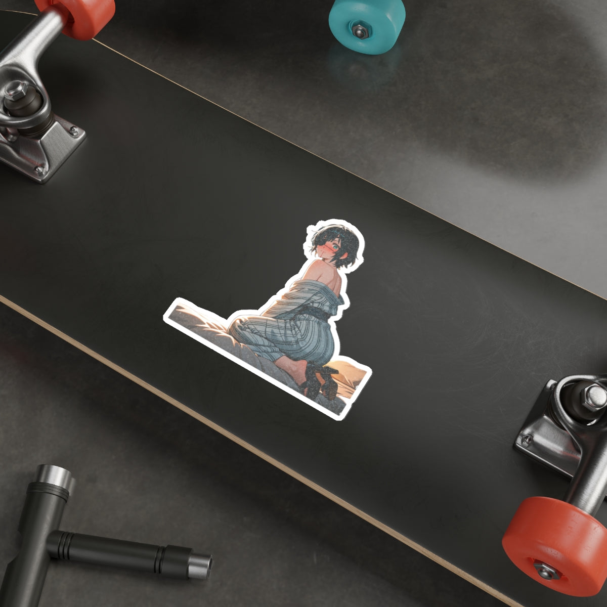 Himeno || Chainsaw Man · Onsen · Tube — Onsen Pt. 1 Anime Vinyl Sticker