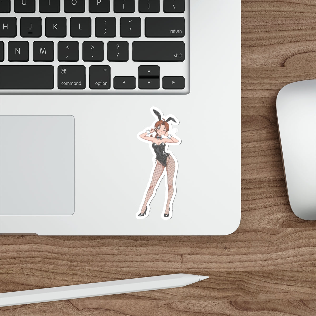 Delia Ketchum Bunny Suit Spicy Pinup Die-Cut Vinyl Sticker — Bunny Girls Pt. 1 (
