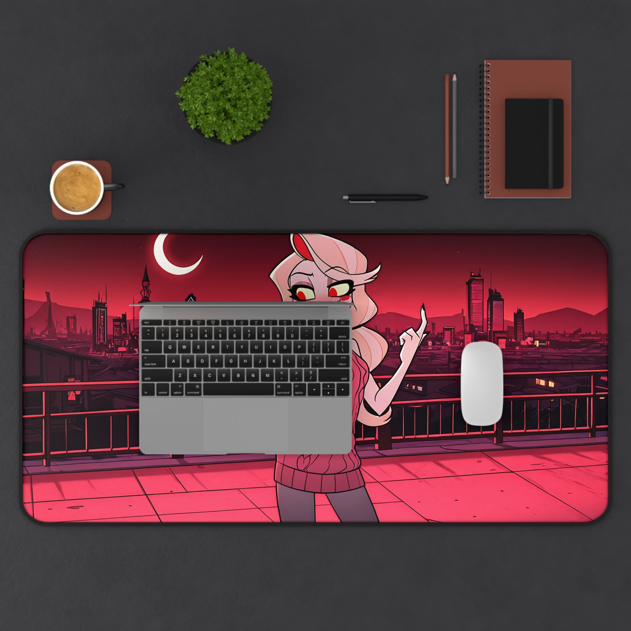 Charlie Morningstar Hazbin Hotel Spicy Anime Desk Mat Virgin Killer Pt. 2