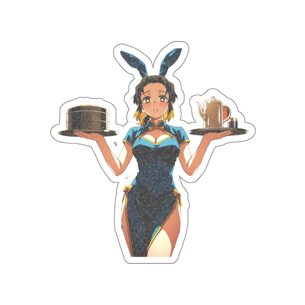 Makio (まきを) - Demon Slayer (鬼滅の刃 — Bunny Girls Pt. 2 (Spicy) Anime Vinyl Sticker