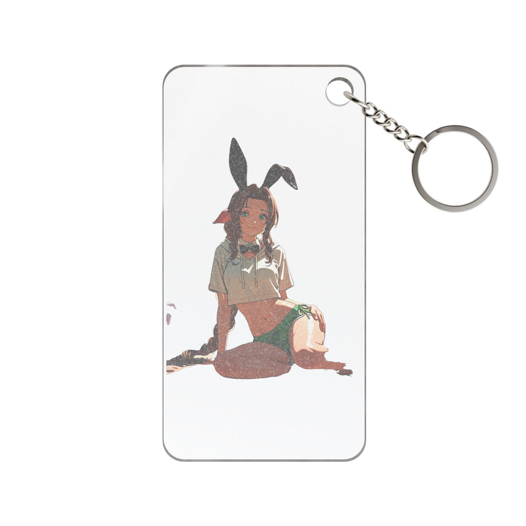 Aerith Final Fantasy VII Bunny Girl Anime Keychain Charm Bunny Girls Pt. 8