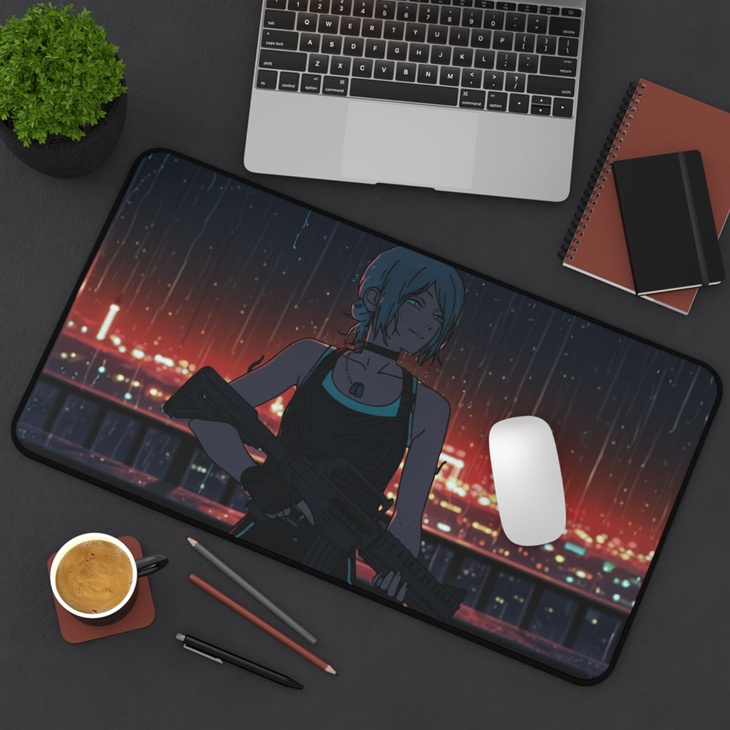 Reze Chainsaw Man Anime Desk Mat Tactical Night Scene Tactical Girls Pt. 4