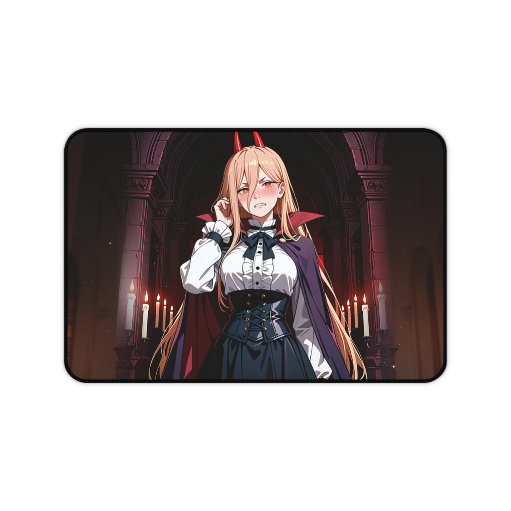 Power Chainsaw Man Gothic Vampire Desk Mat | Bunny Girls Pt. 6