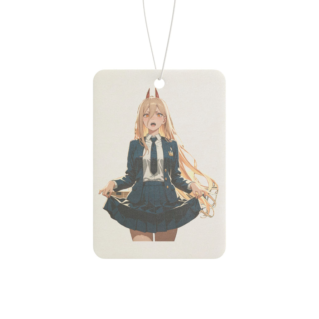 Power Chainsaw Man Flight Attendant Anime Air Freshener Car — Bunny Girls Pt. 7