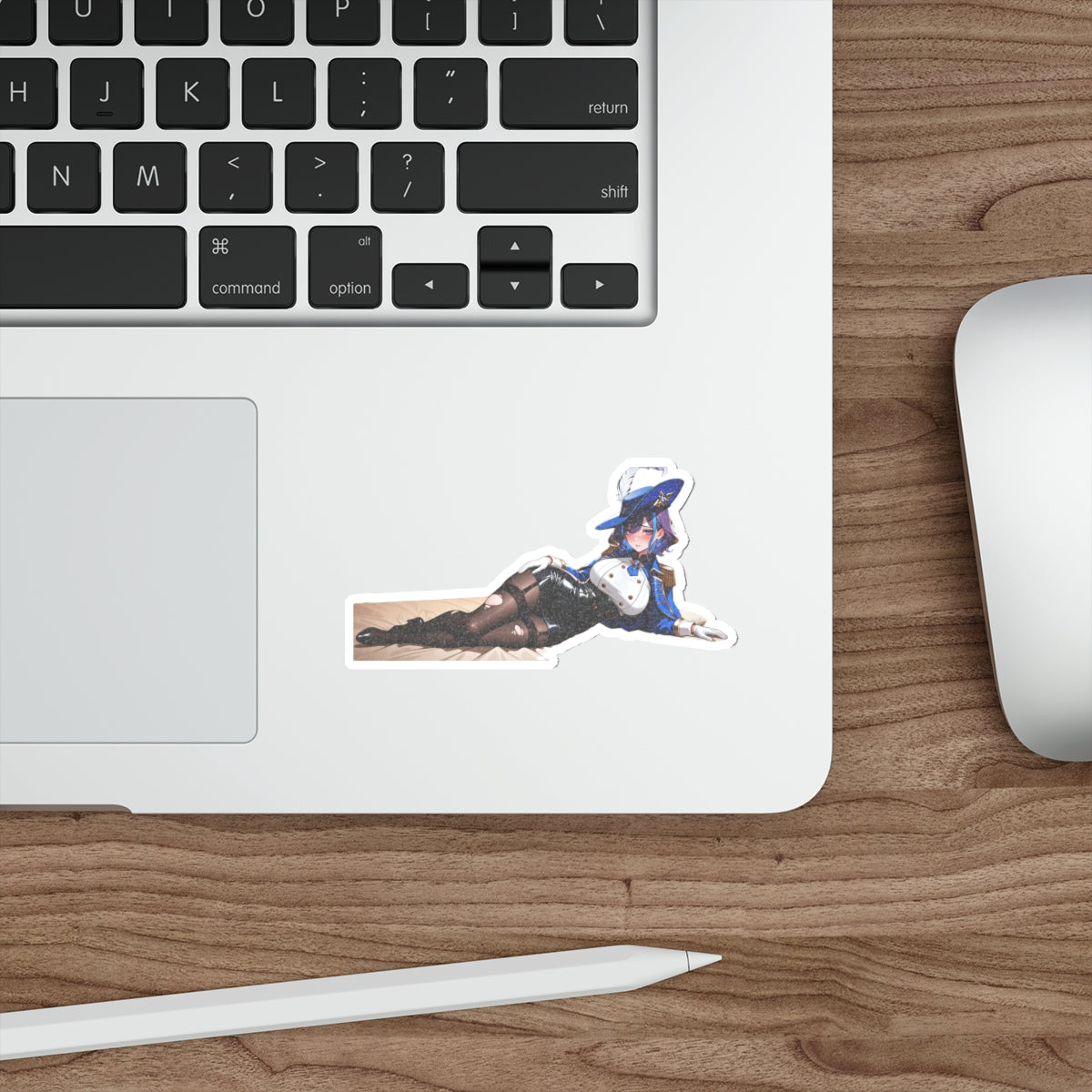Clorinde Genshin Impact Anime Die Cut Sticker | Pinup Beach Babes Pt. 3