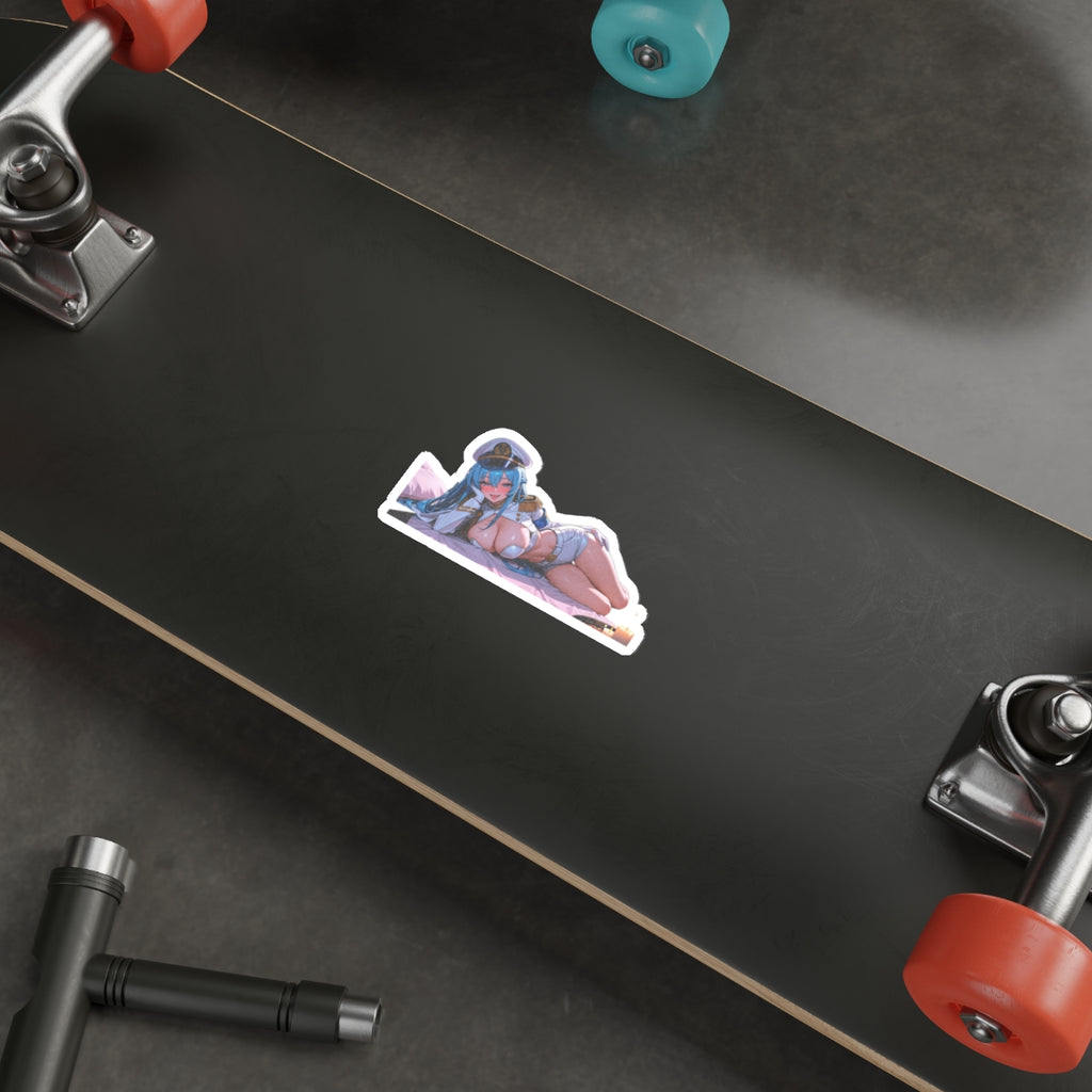 Helm NIKKE Anime Die-Cut Vinyl Sticker pinup fan art — Boudoir Pt. 3