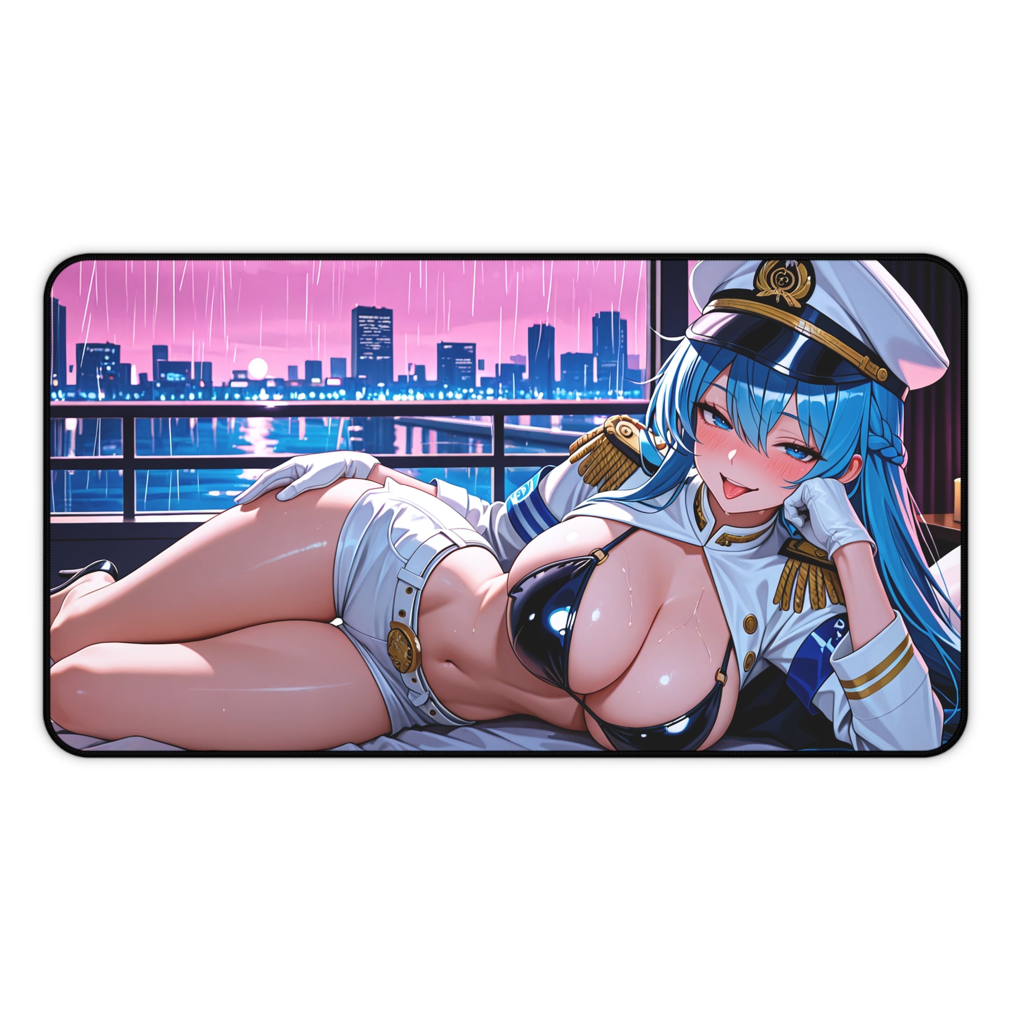 Helm NIKKE Spicy Anime Desk Mat Pinup Fan Art — Boudoir Pt. 3 (Spicy)