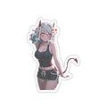 Modeus Helltaker Anime Pinup Sticker | Die Cut Vinyl Fan Art — Lore Pt. 1