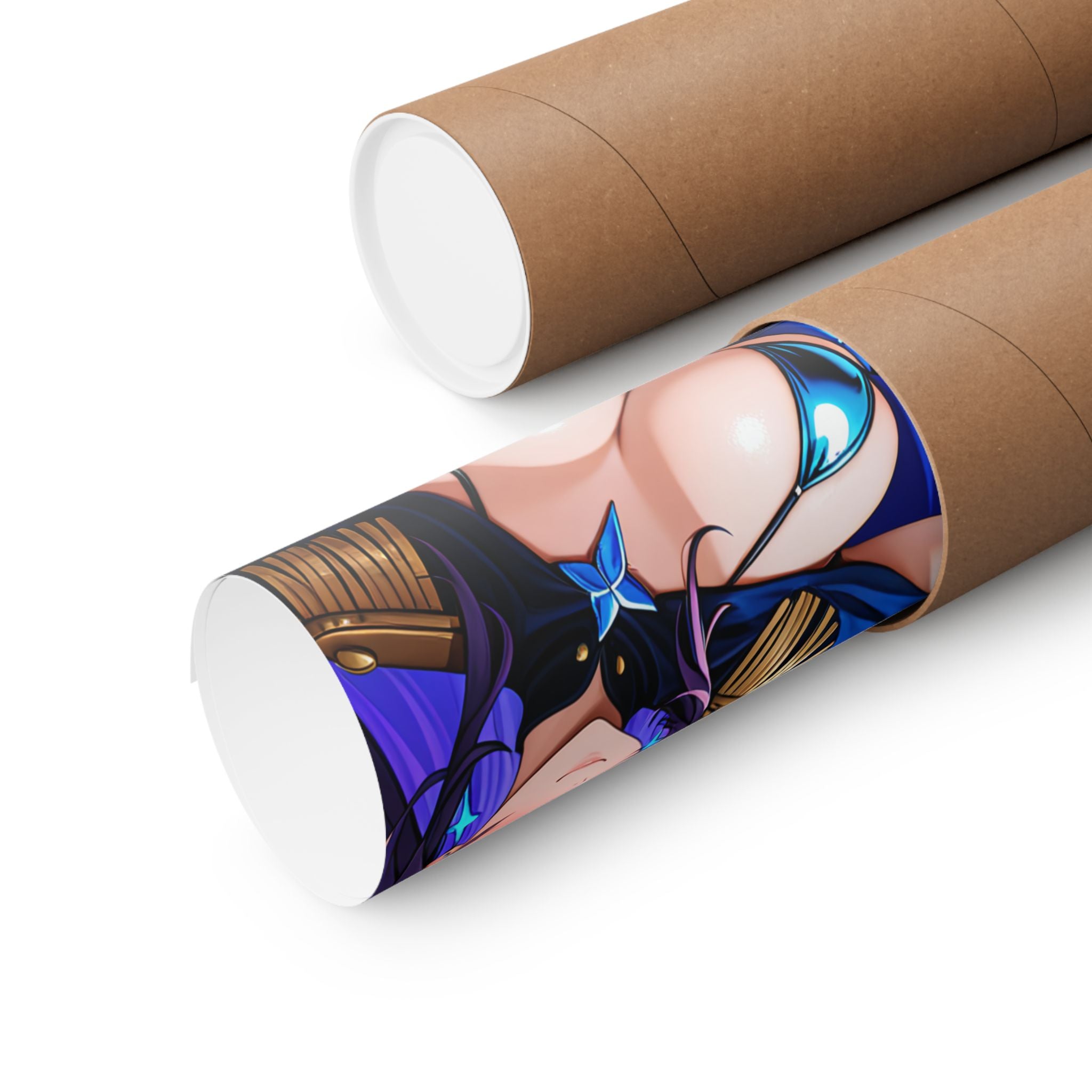 Clorinde Genshin Impact Spicy Anime Wall Art Poster | Pinup — Beach Babes Pt. 4