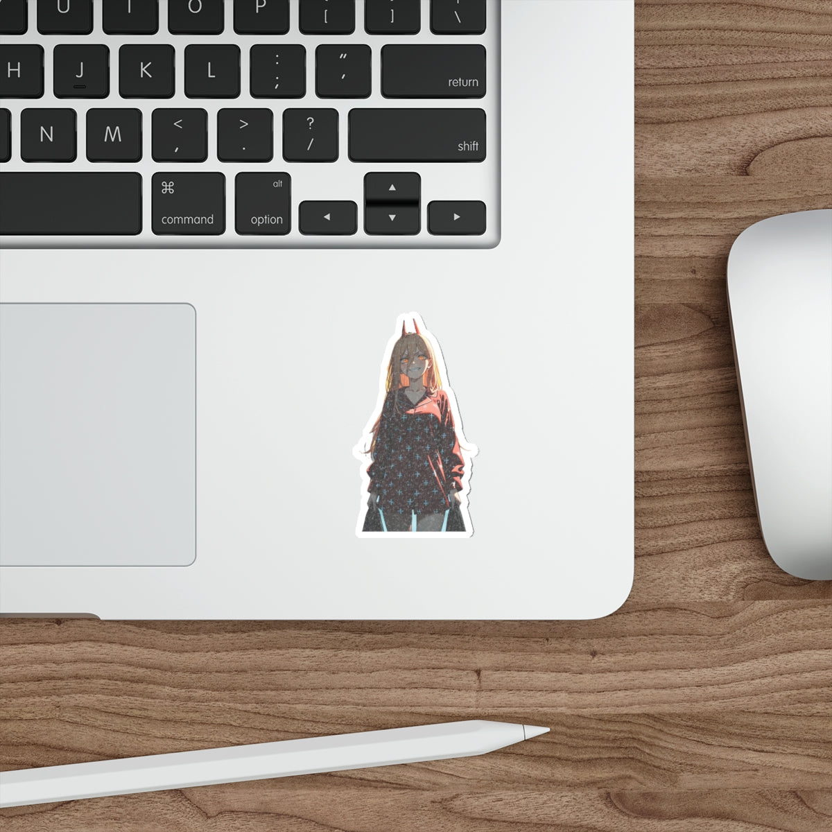 Power Chainsaw Man Pinup Anime Die Cut Vinyl Sticker | Fan Art Decal
