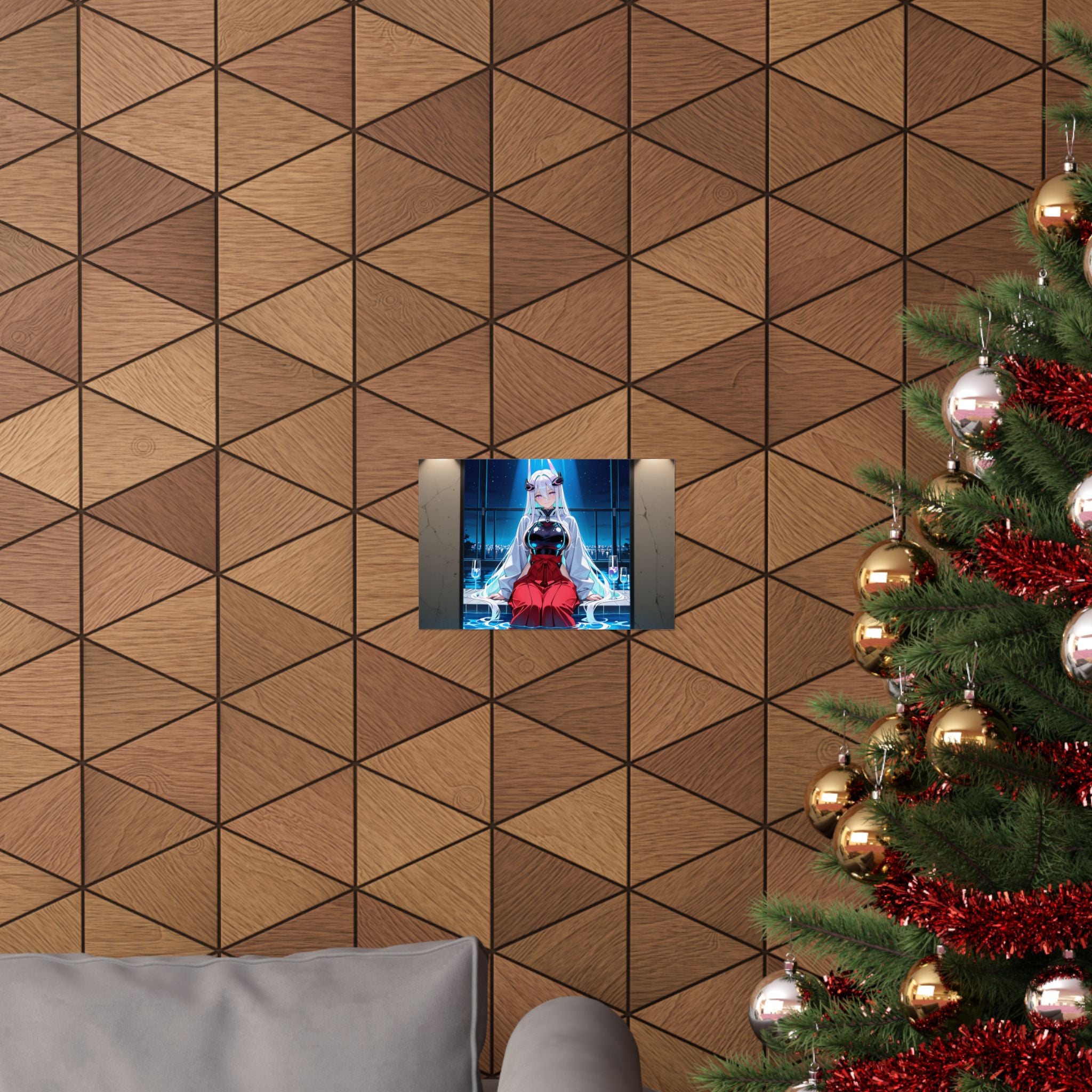 Kearsarge Azur Lane Anime Poster | Pinup Wall Art — Boudoir Pt. 2