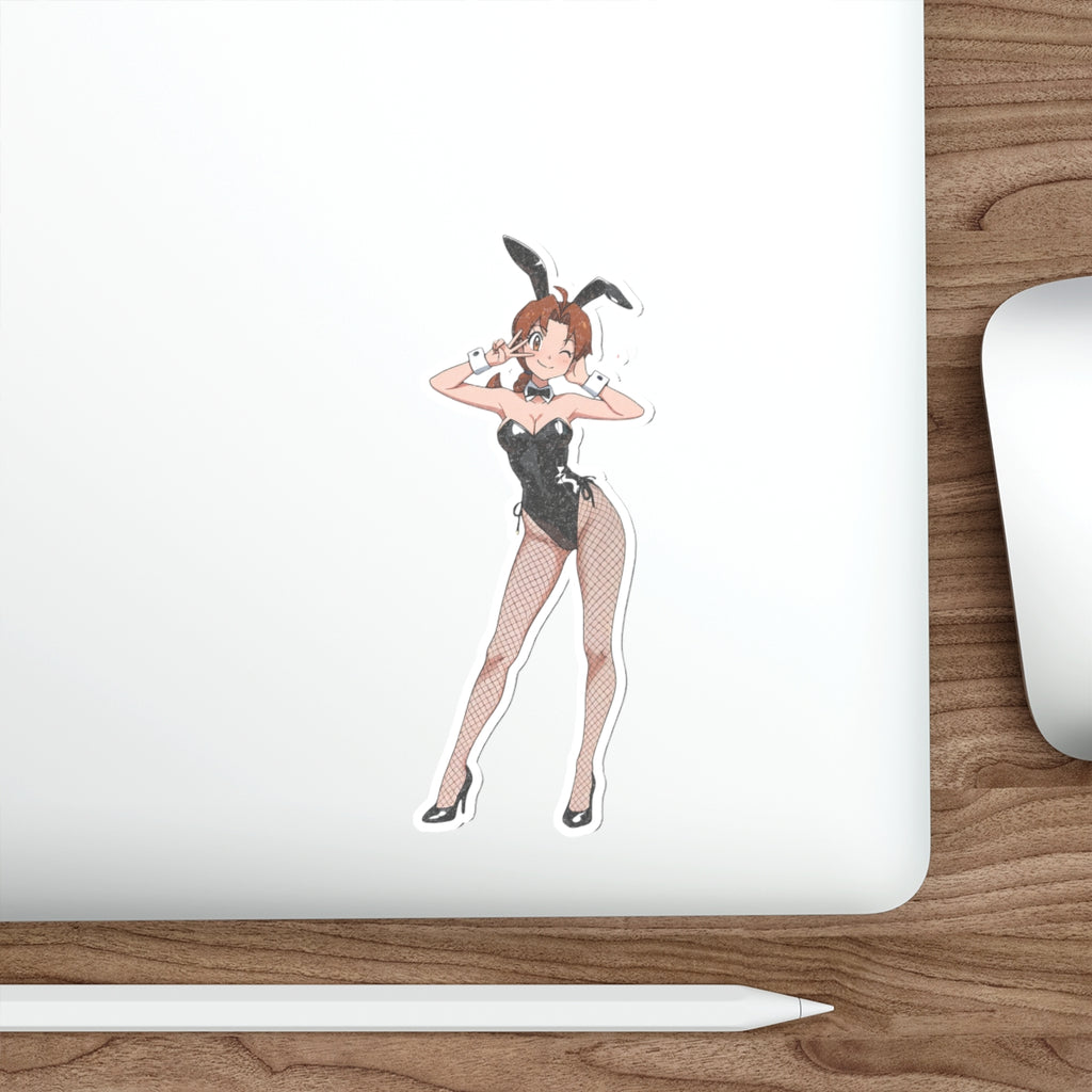 Delia Ketchum Bunny Suit Spicy Pinup Die-Cut Vinyl Sticker — Bunny Girls Pt. 1 (