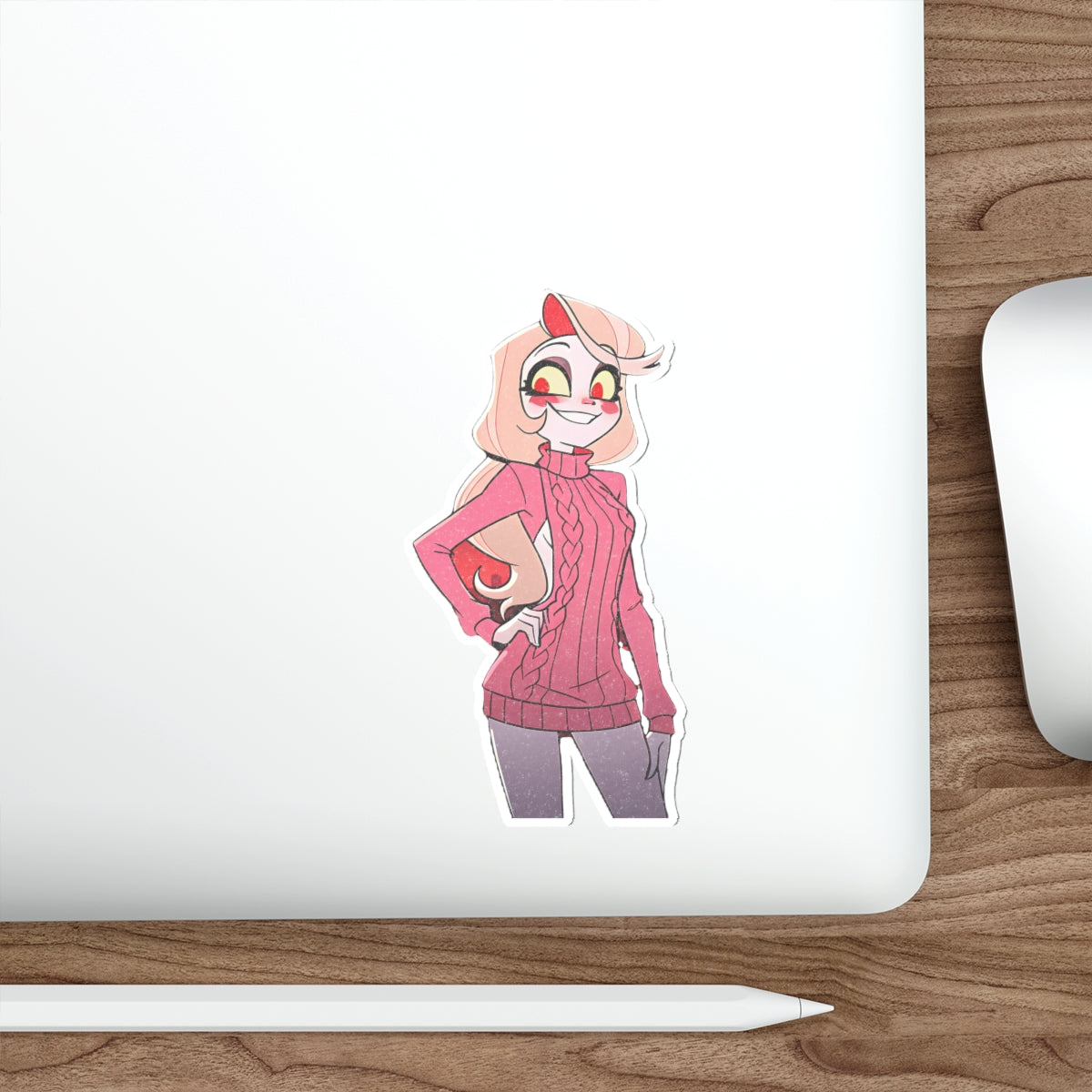 Charlie Morningstar Hazbin Hotel Anime Sticker | Die-Cut — Virgin Killer Pt. 2