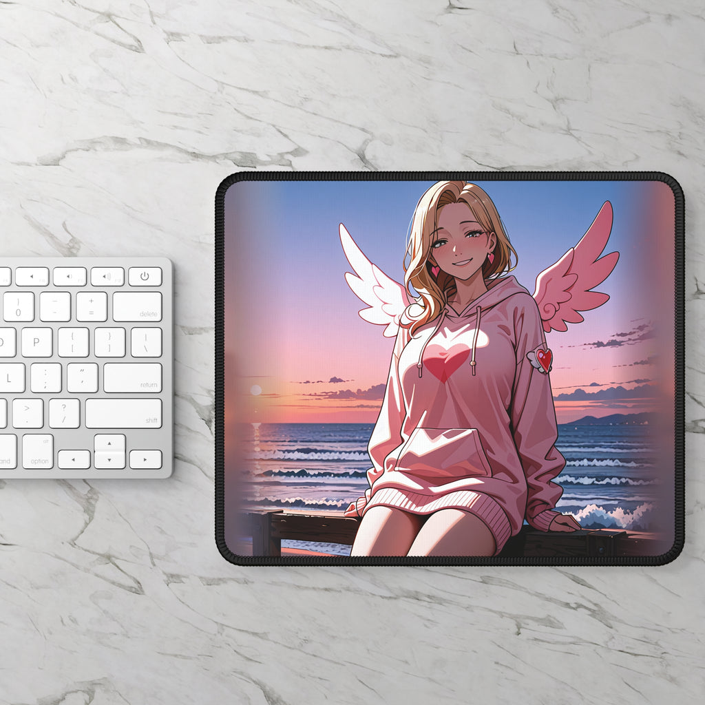 Kirara Hoshi JJK Anime Mouse Pad Cupid Beach Pinup Desk Mat — Beach Babes Pt. 5