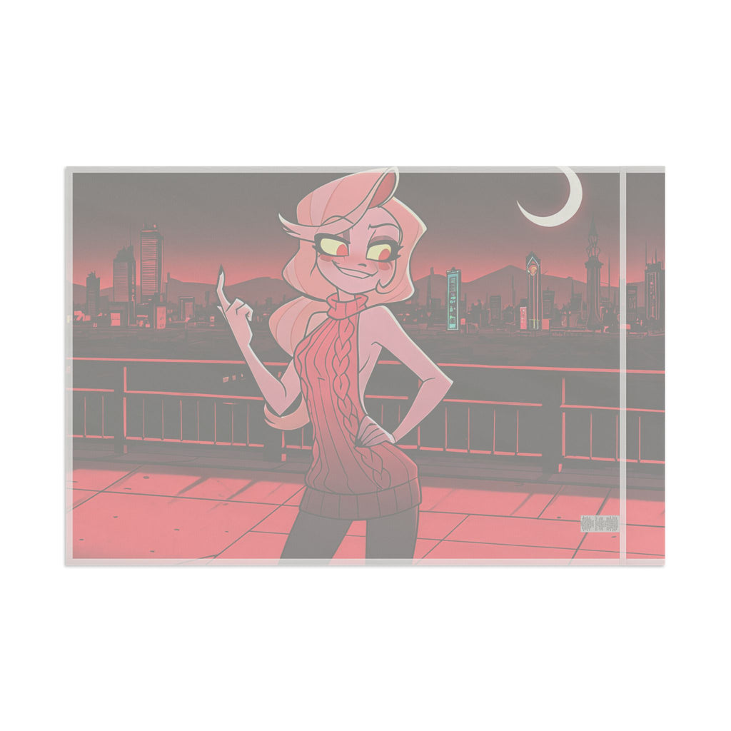 Charlie Morningstar Hazbin Hotel Spicy Wall Flag Pinup — Virgin Killer Pt. 2