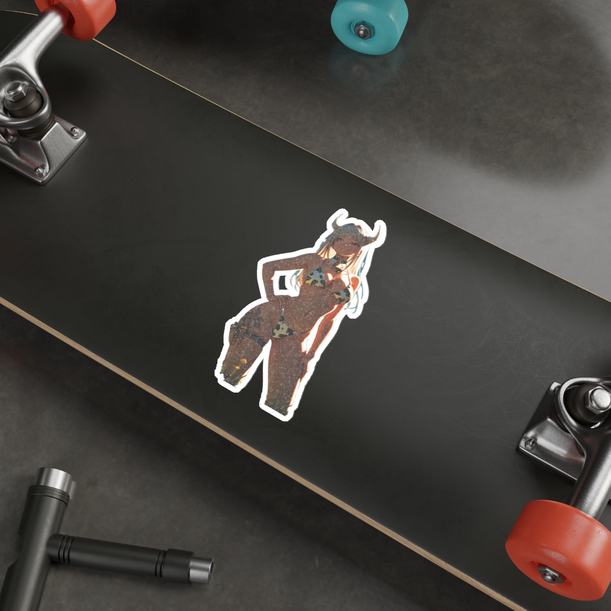 Blanc NIKKE Spicy Cow Girl Anime Die-Cut Vinyl Sticker Fan Art — Cow Girls Pt. 2