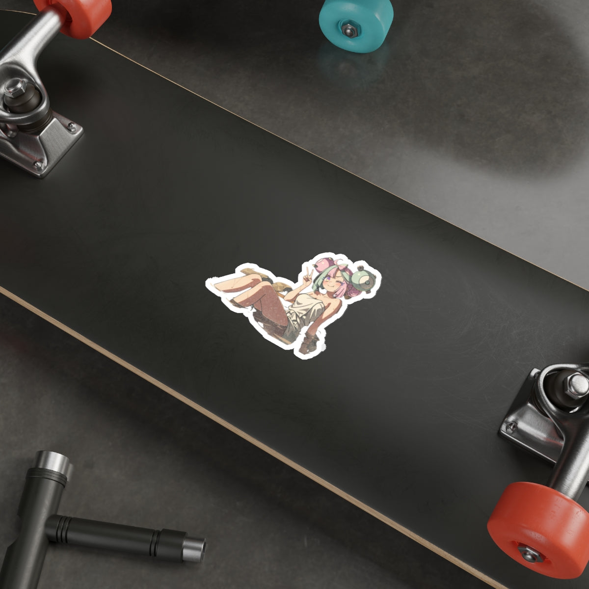Iono Anime Pinup Die Cut Vinyl Sticker Onsen — Onsen Pt. 2 (Spicy)