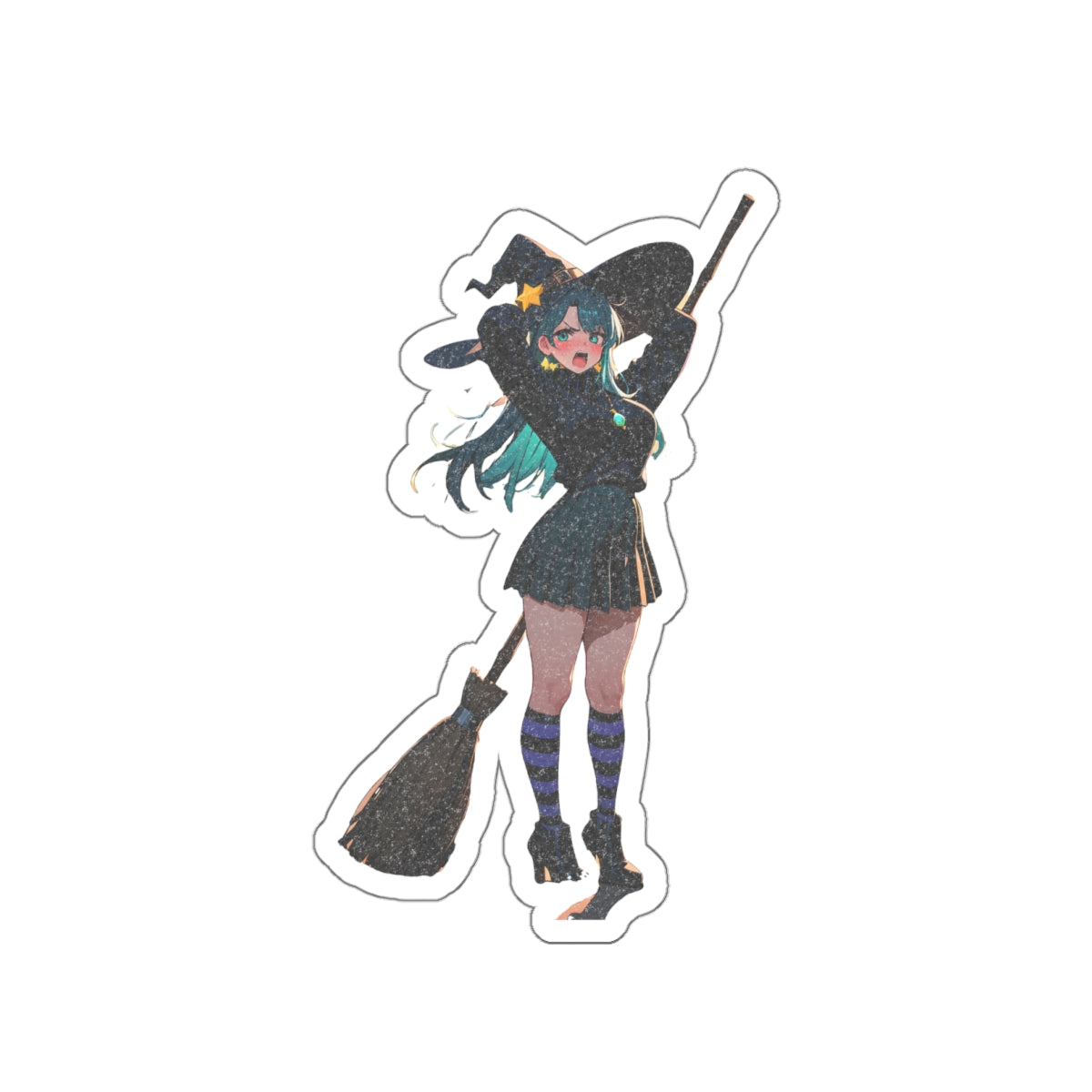 Kirara Hoshi JJK Anime Vinyl Sticker Witch Beach Pinup — Beach Babes Pt. 6