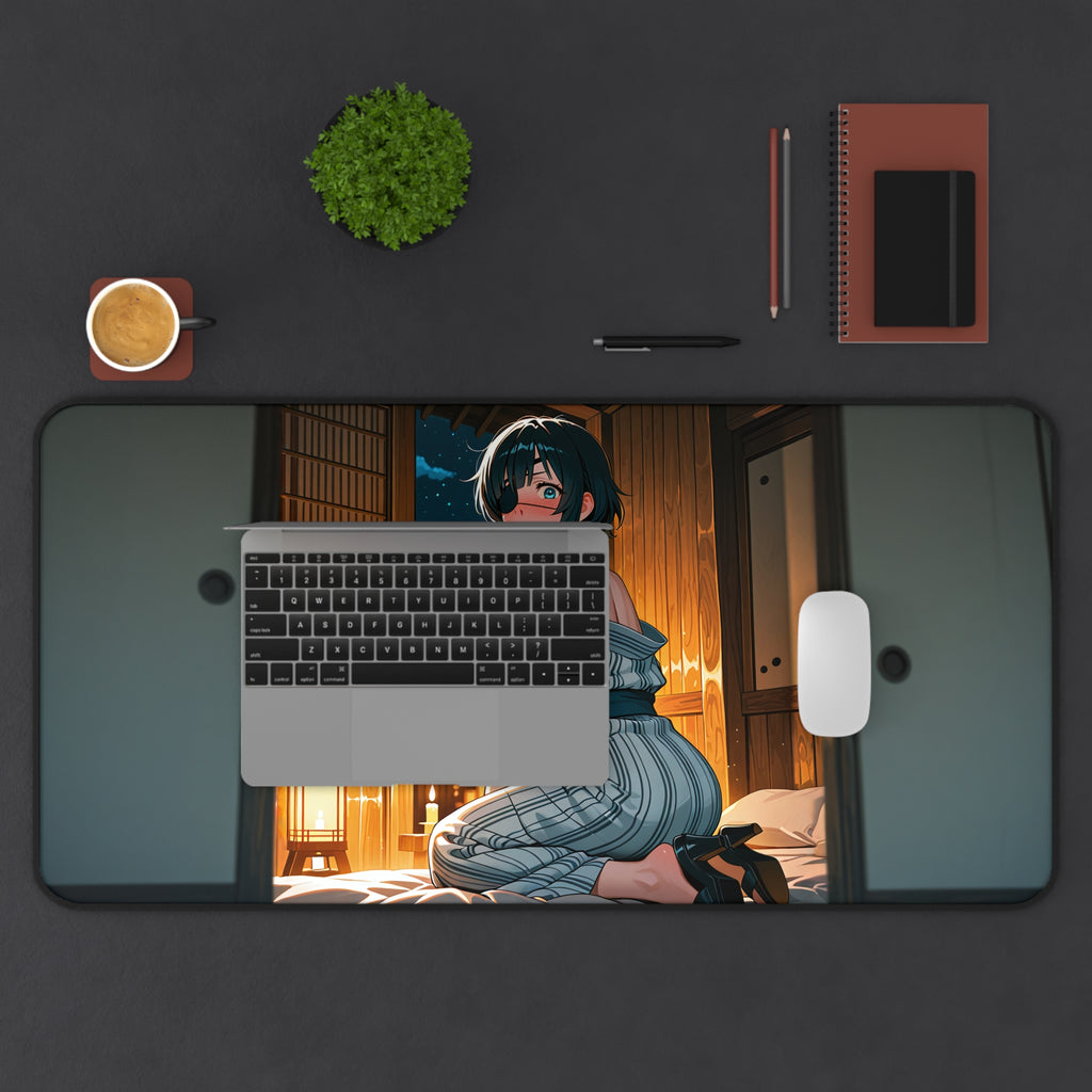 Himeno || Chainsaw Man · Onsen · Tube — Onsen Pt. 1 Desk Mat XL Mouse Pad