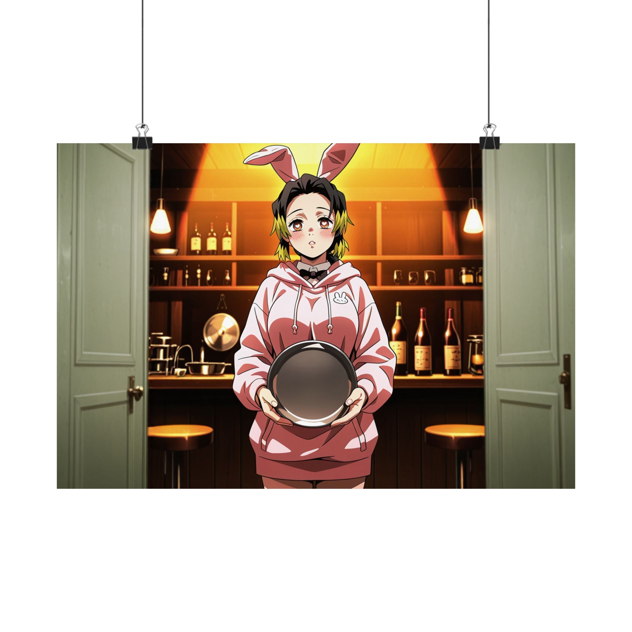 Makio (まきを) - Demon Slayer (鬼滅の刃 — Bunny Girls Pt. 2 Anime Wall Art Poster Print