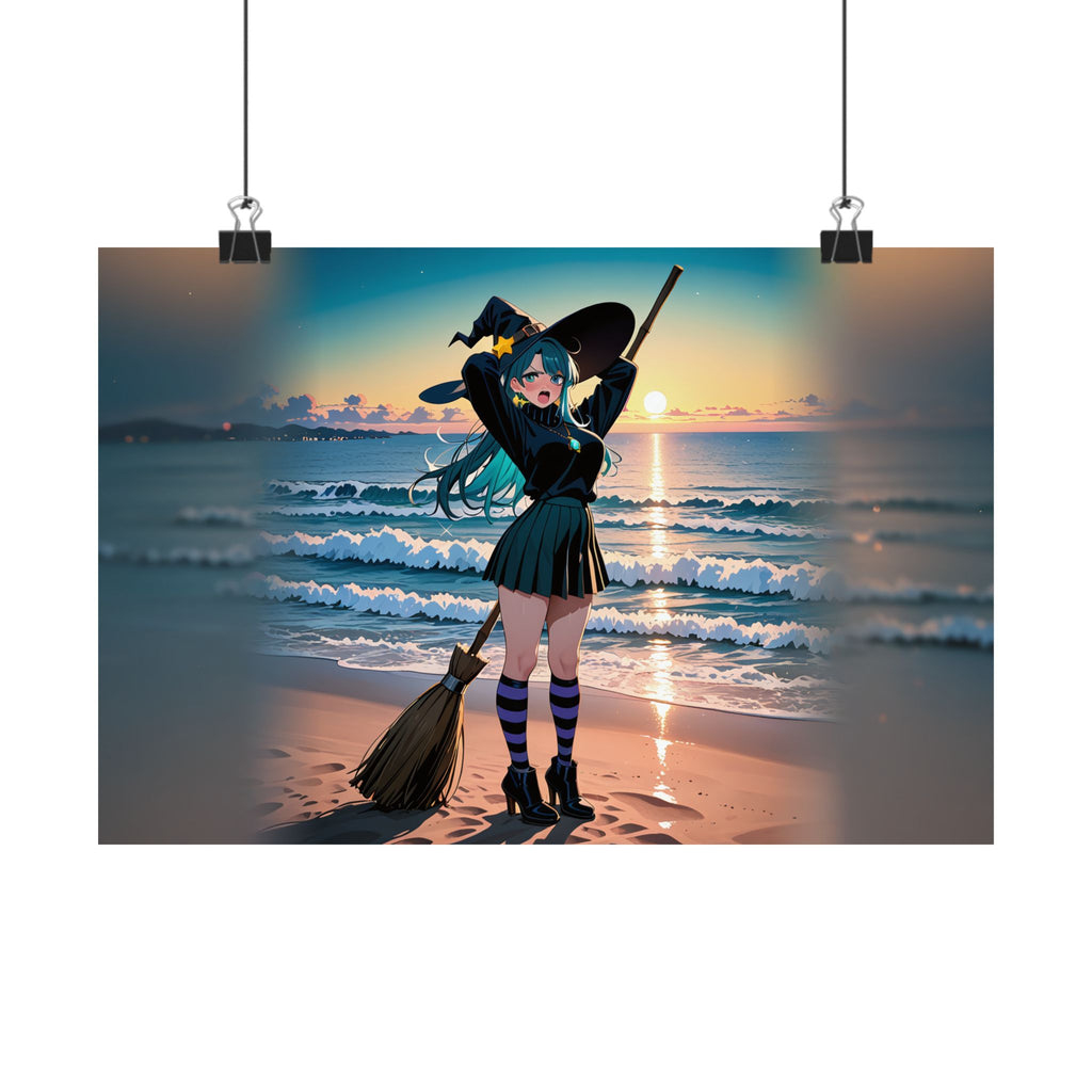 Kirara Hoshi JJK Witch Anime Wall Art Poster — Beach Babes Pt. 6