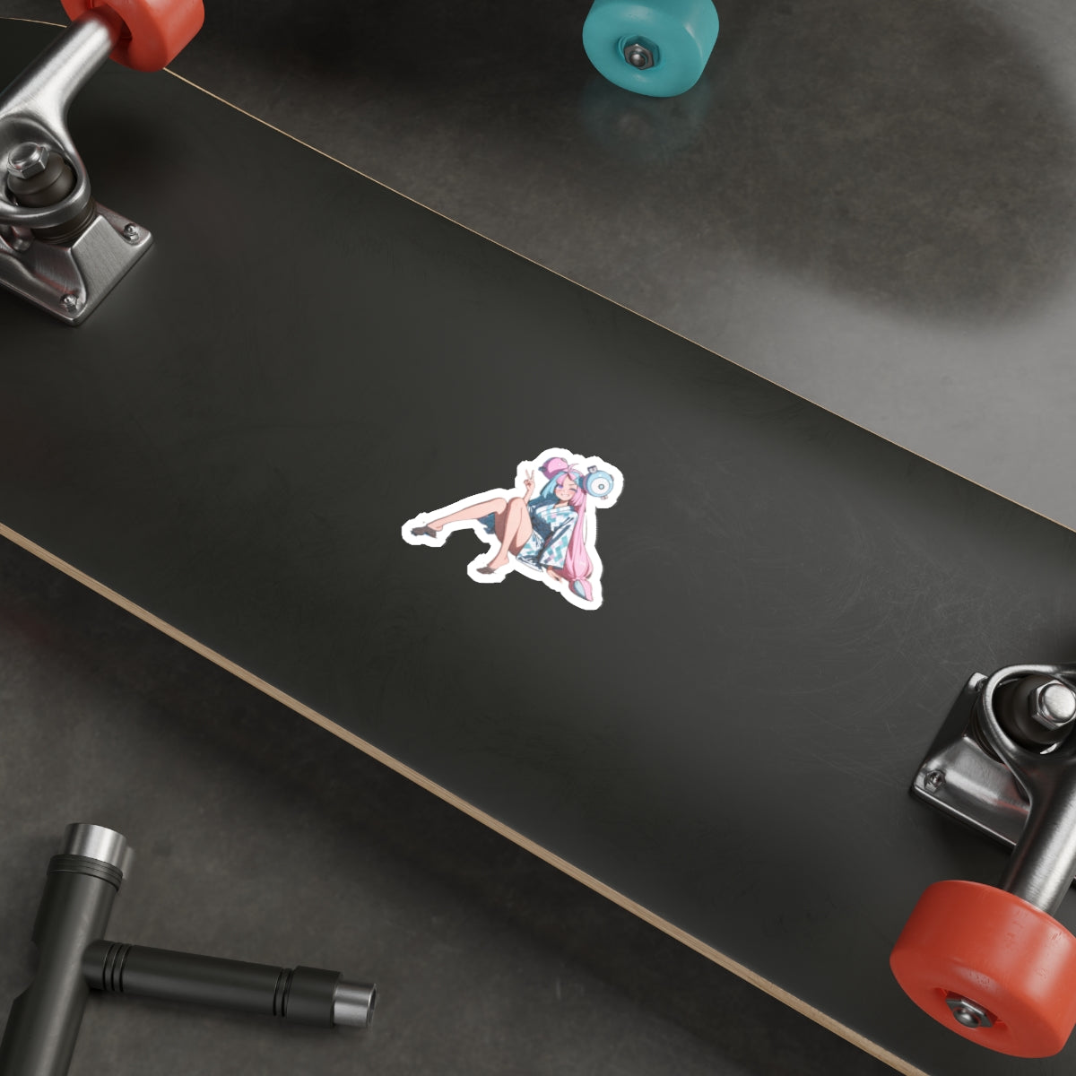 Iono Anime Die Cut Vinyl Sticker Onsen Moonlit — Onsen Pt. 2