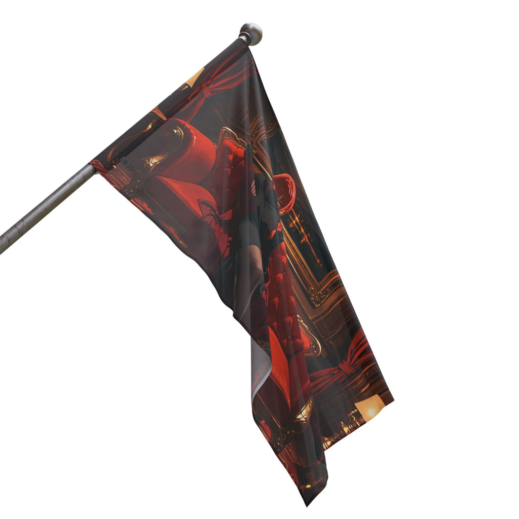 Makima Chainsaw Man Wall Flag | Velvet Boudoir Anime Banner — Boudoir Pt. 1