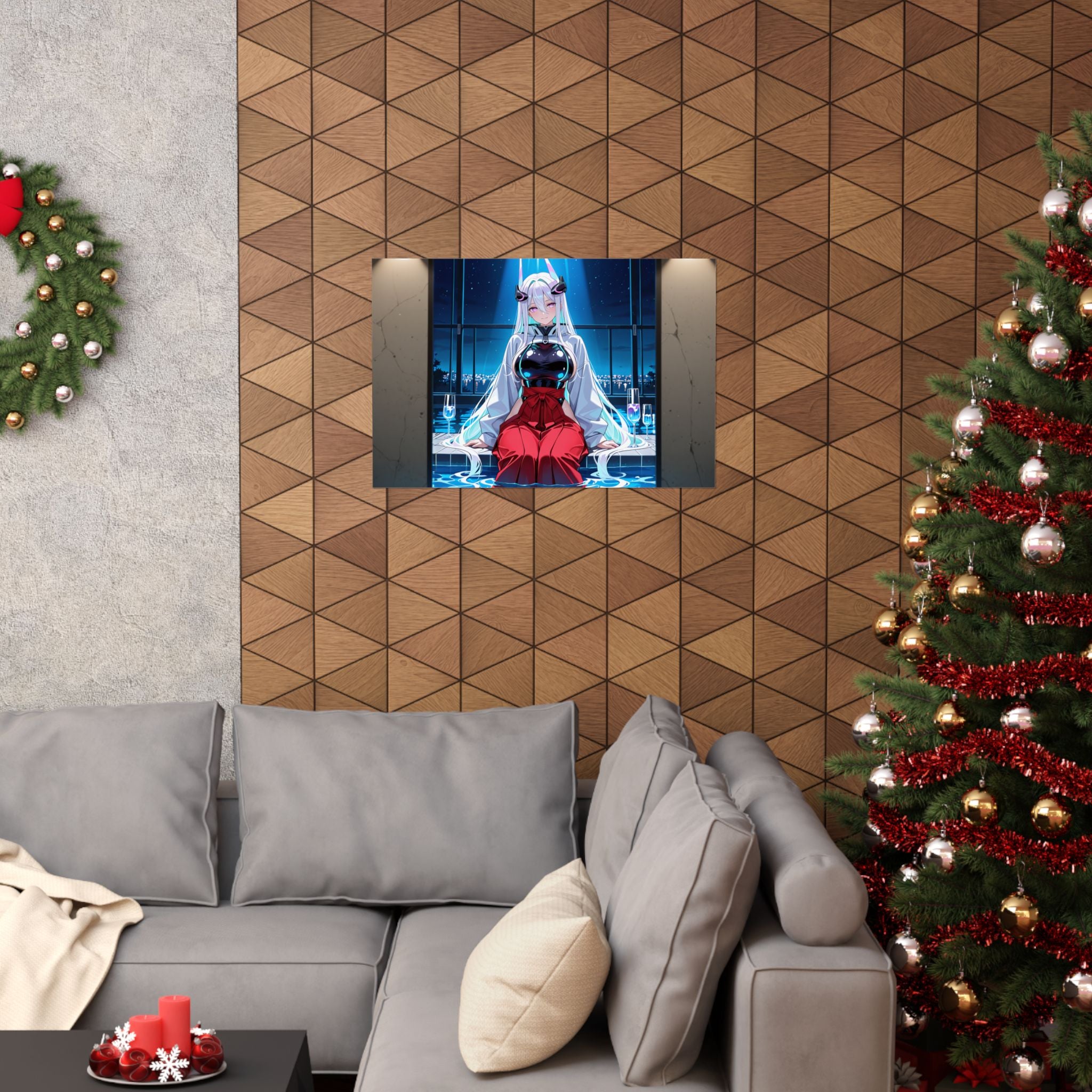 Kearsarge Azur Lane Anime Poster | Pinup Wall Art — Boudoir Pt. 2