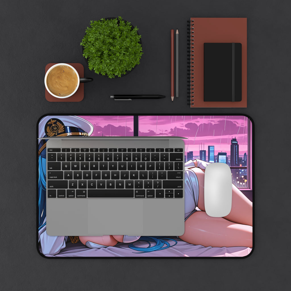 Helm NIKKE Anime Desk Mat Fan Art Pinup Gaming Pad — Boudoir Pt. 3
