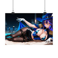 Clorinde Genshin Impact Spicy Anime Wall Art Poster | Pinup — Beach Babes Pt. 4