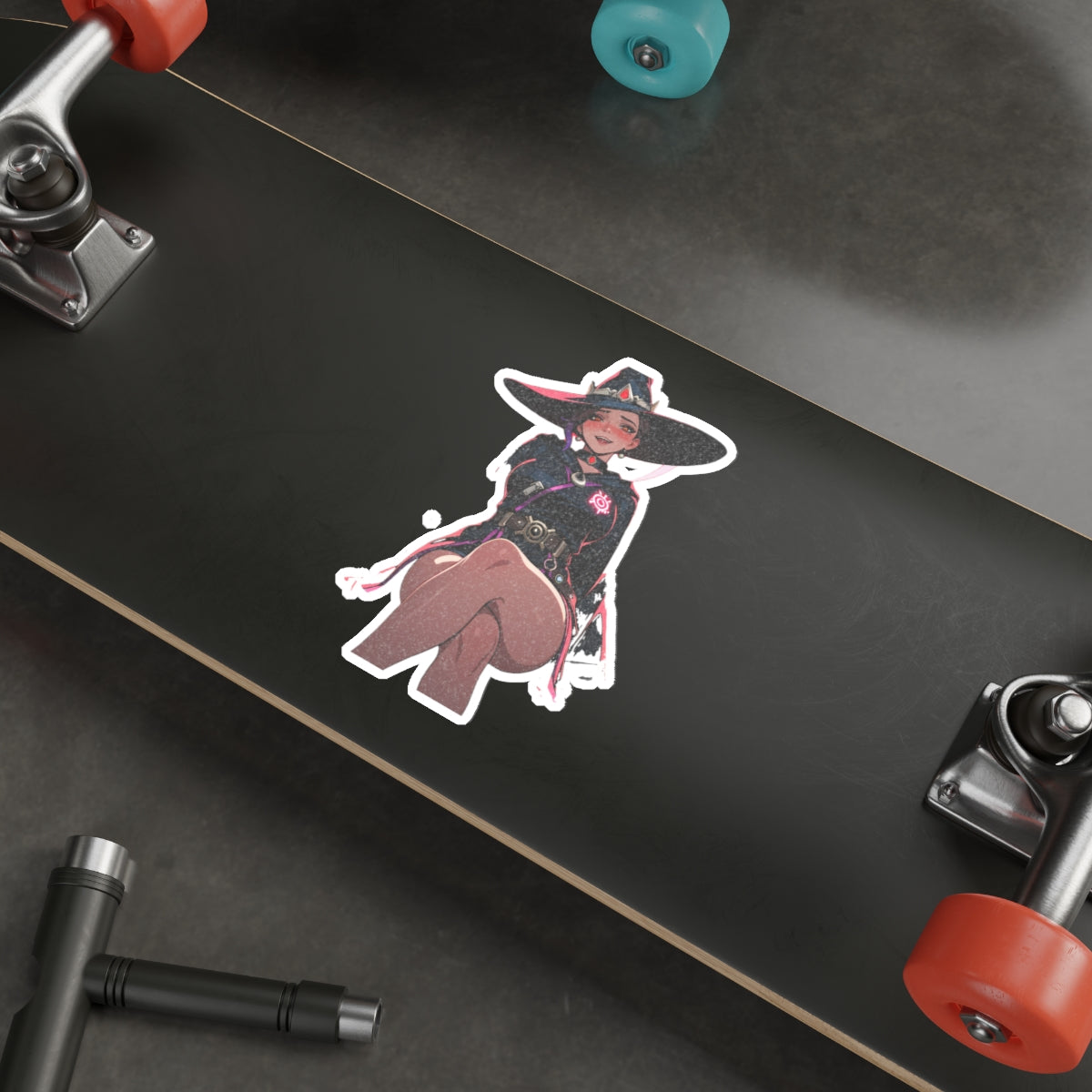Domina Overwatch Witch Anime Sticker | Die-Cut Vinyl The Spicy Den Pt. 3