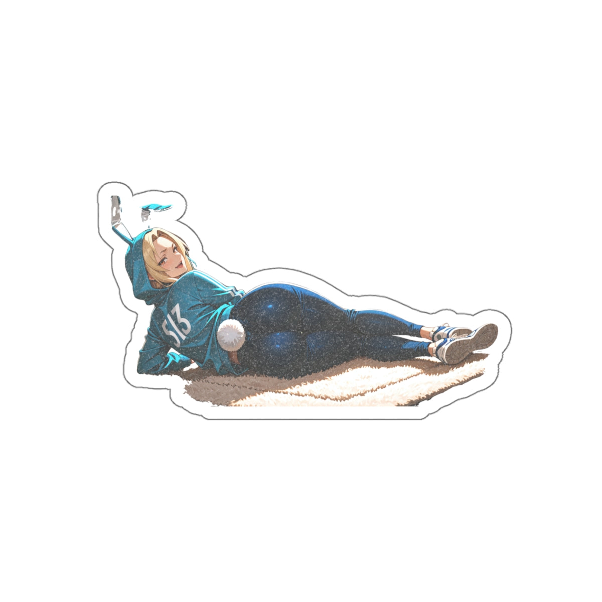 Tsunade Naruto Anime Pinup Die Cut Vinyl Sticker — Bunny Girls Pt. 5
