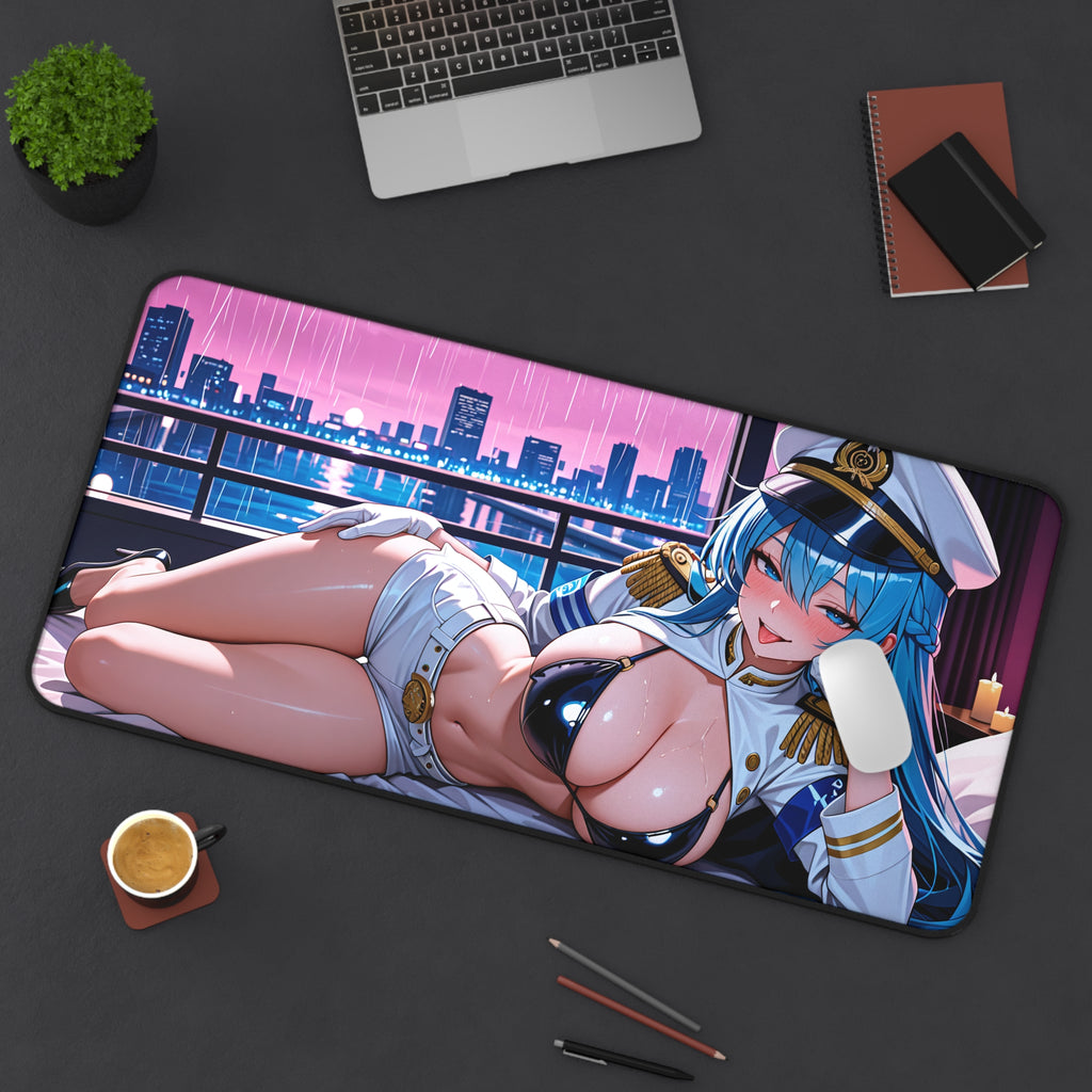 Helm NIKKE Spicy Anime Desk Mat Pinup Fan Art — Boudoir Pt. 3 (Spicy)